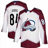 Men's Colorado Avalanche #84 Brent Burns Fanatics Burgundy White Away Jersey Dzhi,baseball caps,new era cap wholesale,wholesale hats