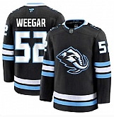 Men's Utah Mammoth #52 Mackenzie Weegar Fanatics Home Navy Blue Premium Jersey Dzhi,baseball caps,new era cap wholesale,wholesale hats