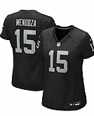 Women Las Vegas Raiders #15 Fernando Mendoza Black Vapor Limited Stitched Jersey,baseball caps,new era cap wholesale,wholesale hats