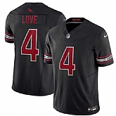Men's Arizona Cardinals #4 Jeremiyah Love Black 2026 Draft F.U.S.E. Vapor Untouchable Limited Stitched Jersey,baseball caps,new era cap wholesale,wholesale hats