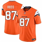 Men's Denver Broncos #87 Cam Ross Orange 2026 Draft F.U.S.E. Vapor Limited Stitched Jersey,baseball caps,new era cap wholesale,wholesale hats