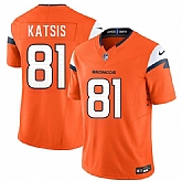 Men's Denver Broncos #81 Kolbe Katsis Orange 2026 Draft F.U.S.E. Vapor Limited Stitched Jersey,baseball caps,new era cap wholesale,wholesale hats