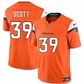 Men's Denver Broncos #39 Miles Scott Orange 2026 Draft F.U.S.E. Vapor Limited Stitched Jersey,baseball caps,new era cap wholesale,wholesale hats