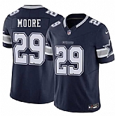 Men's Dallas Cowboys #29 Devin Moore Navy 2026 Draft F.U.S.E Vapor Untouchable Limited Stitched Jersey,baseball caps,new era cap wholesale,wholesale hats