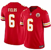 Men's Kansas City Chiefs #6 Justin Fields Red 2026 F.U.S.E. Vapor Untouchable Limited Stitched Jersey,baseball caps,new era cap wholesale,wholesale hats