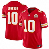 Men's Kansas City Chiefs #10 Emmett Johnson Red 2026 Draft F.U.S.E. Vapor Untouchable Limited Stitched Jersey,baseball caps,new era cap wholesale,wholesale hats