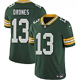 Men's Green Bay Packers #13 Kyron Drones Green 2026 Draft Vapor Untouchable Limited Stitched Jersey,baseball caps,new era cap wholesale,wholesale hats