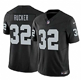 Men's Las Vegas Raiders #32 Corey Rucker Black 2026 Draft F.U.S.E. Vapor Untouchable Limited Stitched Jersey,baseball caps,new era cap wholesale,wholesale hats