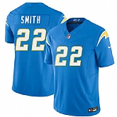 Men's Los Angeles Chargers #22 Genesis Smith Blue 2026 F.U.S.E. Vapor Limited Stitched Jersey,baseball caps,new era cap wholesale,wholesale hats