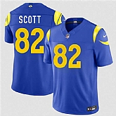 Men's Los Angeles Rams #82 Tyler Scott Royal 2026 F.U.S.E. Vapor Limited Stitched Jersey,baseball caps,new era cap wholesale,wholesale hats