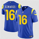 Men's Los Angeles Rams #16 Tru Edwards Royal 2026 F.U.S.E. Vapor Limited Stitched Jersey,baseball caps,new era cap wholesale,wholesale hats