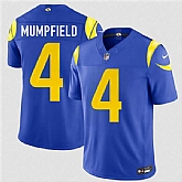 Men's Los Angeles Rams #4 Konata Mumpfield Royal 2026 F.U.S.E. Vapor Limited Stitched Jersey,baseball caps,new era cap wholesale,wholesale hats