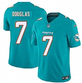 Men's Miami Dolphins #7 Caleb Douglas Aqua 2026 Draft F.U.S.E. Vapor Limited Stitched Jersey,baseball caps,new era cap wholesale,wholesale hats
