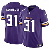 Men's Minnesota Vikings #31 Marcus Sanders Jr Purple 2026 Draft F.U.S.E. Vapor Untouchable Limited Stitched Jersey,baseball caps,new era cap wholesale,wholesale hats