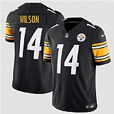 Men's Pittsburgh Steelers #14 Roman Wilson Black 2026 F.U.S.E. Vapor Limited Stitched Jersey,baseball caps,new era cap wholesale,wholesale hats