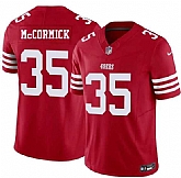 Men's San Francisco 49ers #35 Sincere McCormick Red 2026 F.U.S.E. Vapor Untouchable Limited Stitched Jersey,baseball caps,new era cap wholesale,wholesale hats