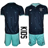 Youth Germany Blank Navy 2026 Away Soccer Jersey Suit,baseball caps,new era cap wholesale,wholesale hats