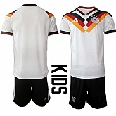 Youth Germany Blank White 2025 26 Home Soccer Jersey Suit,baseball caps,new era cap wholesale,wholesale hats