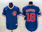 Men's Chicago Cubs #18 Shota Imanaga Royal 150th Anniversary Throwback Vapor Limited Stitched Jersey,baseball caps,new era cap wholesale,wholesale hats