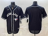Men's Toronto Blue Jays Blank 2026 Fashion Replica Black Out Stitched Jersey,baseball caps,new era cap wholesale,wholesale hats