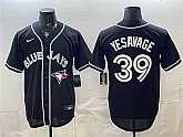 Men's Toronto Blue Jays #39 Trey Yesavage 2026 Fashion Replica Black Out Stitched Jersey,baseball caps,new era cap wholesale,wholesale hats