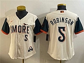 Women's Baltimore Orioles #5 Brooks Robinson Natural 2026 City Connect Stadium Stitched Jersey,baseball caps,new era cap wholesale,wholesale hats