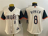 Women's Baltimore Orioles #8 Cal Ripken Jr Natural 2026 City Connect Stadium Stitched Jersey,baseball caps,new era cap wholesale,wholesale hats