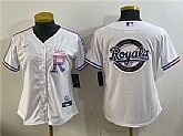 Womens Kansas City Royals Team Big Logo White 2026 City Connect Stadium Stitched Jersey Dzhi,baseball caps,new era cap wholesale,wholesale hats