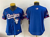 Women's Los Angeles Dodgers Blank Royal Hello Kitty Night 2025 World Series Champions Patch Stitched Baseba Dzhi,baseball caps,new era cap wholesale,wholesale hats