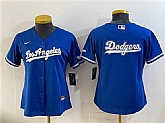 Youth Los Angeles Dodgers Team Big Logo Royal Alternate Stadium Stitched Jersey Dzhi,baseball caps,new era cap wholesale,wholesale hats