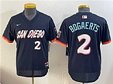 Youth San Diego Padres #2 Xander Bogaerts Obsidian 2026 City Connect Stadium Stitched Jersey,baseball caps,new era cap wholesale,wholesale hats