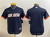 Youth San Diego Padres Blank Obsidian 2026 City Connect Stadium Stitched Jersey,baseball caps,new era cap wholesale,wholesale hats