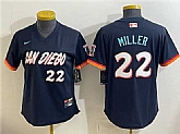 Youth San Diego Padres #22 Mason Miller Obsidian 2026 City Connect Stadium Stitched Jersey,baseball caps,new era cap wholesale,wholesale hats
