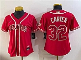 Youth Texas Rangers #32 Evan Carter Red 2026 City Connect Stadium Stitched Jersey,baseball caps,new era cap wholesale,wholesale hats