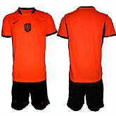 Men's Netherlands Custom Orange 2026 Stadium Home Soccer Jersey Suit,baseball caps,new era cap wholesale,wholesale hats