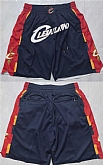 Men's Cleveland Cavaliers Navy Shorts(Run Small),baseball caps,new era cap wholesale,wholesale hats