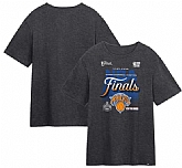 Men's New York Knicks Charcoal 2026 Eastern Conference Champions Locker Room T-Shirt,baseball caps,new era cap wholesale,wholesale hats
