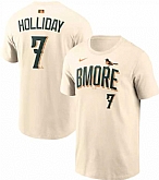 Men's Baltimore Orioles #7 Jackson Holliday Natural 2026 City Connect T-Shirt,baseball caps,new era cap wholesale,wholesale hats