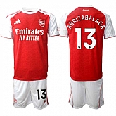 Men's Arsenal F.C #13 Kepa Arrizabalaga 2026 Red Home Soccer Jersey Suit,baseball caps,new era cap wholesale,wholesale hats