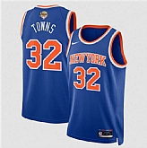 Men's New Yok Knicks #32 Karl-Anthony Blue 2026 Finals Patch Icon Edition Stitched Jersey Dzhi,baseball caps,new era cap wholesale,wholesale hats
