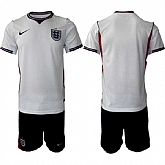 Men's England 2026 White Home Soccer Jersey Suit,baseball caps,new era cap wholesale,wholesale hats