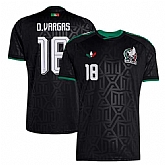 Men's Mexico #18 Obed Vargas Black 2026 Soccer Jersey Suit,baseball caps,new era cap wholesale,wholesale hats