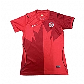 Women Canada Blank 2026 Home Soccer Jersey,baseball caps,new era cap wholesale,wholesale hats