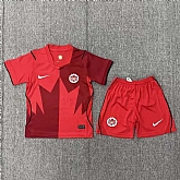 Youth Canada Blank 2026 Home Soccer Jersey Suit,baseball caps,new era cap wholesale,wholesale hats