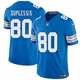 Men's Detroit Lions #80 Kyre Duplessis Blue 2026 F.U.S.E. Vapor Limited Stitched Jersey Dzhi,baseball caps,new era cap wholesale,wholesale hats