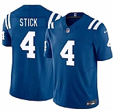 Men's Indianapolis Colts #4 Easton Stick Blue 2026 F.U.S.E. Vapor Limited Stitched Jersey Dzhi,baseball caps,new era cap wholesale,wholesale hats
