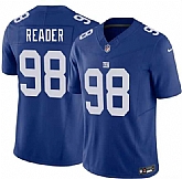 Men's New York Giants #98 D.J. Reader Blue 2026 F.U.S.E. Vapor Untouchable Limited Stitched Jersey Dzhi,baseball caps,new era cap wholesale,wholesale hats