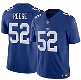 Men's New York Giants #52 Arvell Reese Blue 2026 Draft F.U.S.E. Vapor Untouchable Limited Stitched Jersey Dzhi,baseball caps,new era cap wholesale,wholesale hats