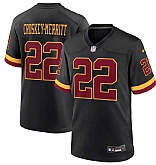 Men's Washington Commanders 22 CROSKEY MERRITT Black Vapor Limited Jersey Dzhi,baseball caps,new era cap wholesale,wholesale hats