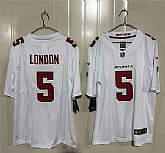 Men's Atlanta Falcons #5 Drake London White 2026 New Vapor Untouchable Limited Stitched Jersey,baseball caps,new era cap wholesale,wholesale hats